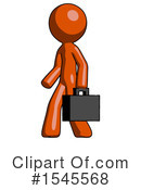 Orange Design Mascot Clipart #1545568 by Leo Blanchette