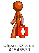 Orange Design Mascot Clipart #1545579 by Leo Blanchette
