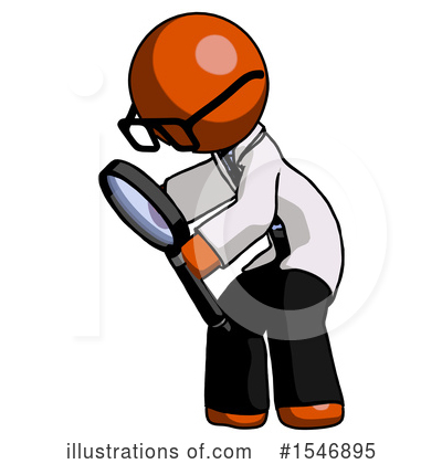 Royalty-Free (RF) Orange Design Mascot Clipart Illustration by Leo Blanchette - Stock Sample #1546895