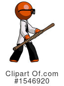 Orange Design Mascot Clipart #1546920 by Leo Blanchette