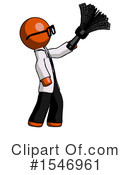 Orange Design Mascot Clipart #1546961 by Leo Blanchette