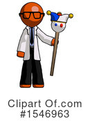 Orange Design Mascot Clipart #1546963 by Leo Blanchette
