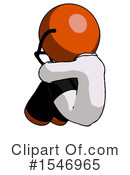 Orange Design Mascot Clipart #1546965 by Leo Blanchette