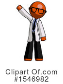 Orange Design Mascot Clipart #1546982 by Leo Blanchette