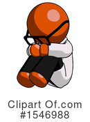 Orange Design Mascot Clipart #1546988 by Leo Blanchette
