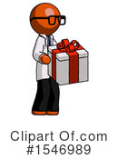 Orange Design Mascot Clipart #1546989 by Leo Blanchette