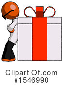 Orange Design Mascot Clipart #1546990 by Leo Blanchette