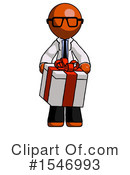 Orange Design Mascot Clipart #1546993 by Leo Blanchette