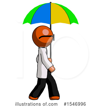 Royalty-Free (RF) Orange Design Mascot Clipart Illustration by Leo Blanchette - Stock Sample #1546996