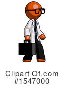 Orange Design Mascot Clipart #1547000 by Leo Blanchette