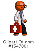 Orange Design Mascot Clipart #1547001 by Leo Blanchette