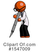 Orange Design Mascot Clipart #1547009 by Leo Blanchette