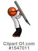 Orange Design Mascot Clipart #1547011 by Leo Blanchette
