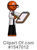 Orange Design Mascot Clipart #1547012 by Leo Blanchette