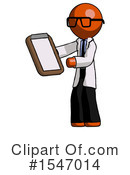 Orange Design Mascot Clipart #1547014 by Leo Blanchette