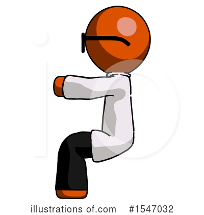 Royalty-Free (RF) Orange Design Mascot Clipart Illustration by Leo Blanchette - Stock Sample #1547032