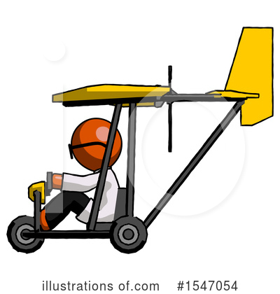Royalty-Free (RF) Orange Design Mascot Clipart Illustration by Leo Blanchette - Stock Sample #1547054