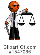 Orange Design Mascot Clipart #1547086 by Leo Blanchette