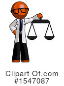 Orange Design Mascot Clipart #1547087 by Leo Blanchette