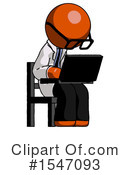 Orange Design Mascot Clipart #1547093 by Leo Blanchette
