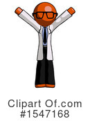 Orange Design Mascot Clipart #1547168 by Leo Blanchette