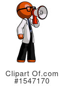 Orange Design Mascot Clipart #1547170 by Leo Blanchette