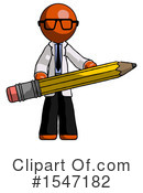 Orange Design Mascot Clipart #1547182 by Leo Blanchette
