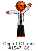 Orange Design Mascot Clipart #1547186 by Leo Blanchette