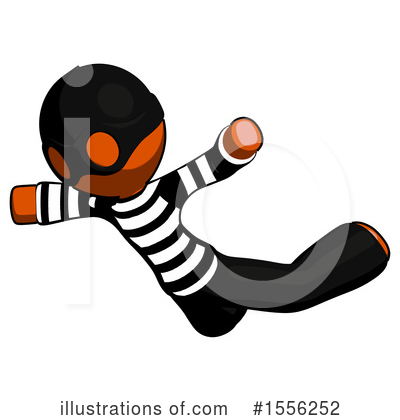 Royalty-Free (RF) Orange Design Mascot Clipart Illustration by Leo Blanchette - Stock Sample #1556252