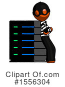Orange Design Mascot Clipart #1556304 by Leo Blanchette
