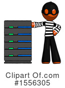 Orange Design Mascot Clipart #1556305 by Leo Blanchette