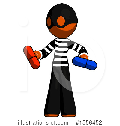 Royalty-Free (RF) Orange Design Mascot Clipart Illustration by Leo Blanchette - Stock Sample #1556452