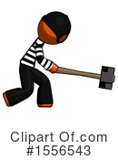 Orange Design Mascot Clipart #1556543 by Leo Blanchette
