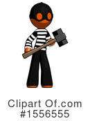 Orange Design Mascot Clipart #1556555 by Leo Blanchette