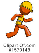 Orange Design Mascot Clipart #1570148 by Leo Blanchette