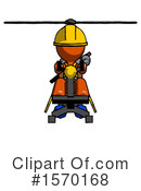 Orange Design Mascot Clipart #1570168 by Leo Blanchette