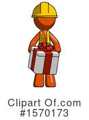 Orange Design Mascot Clipart #1570173 by Leo Blanchette