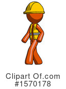 Orange Design Mascot Clipart #1570178 by Leo Blanchette