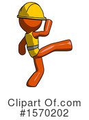 Orange Design Mascot Clipart #1570202 by Leo Blanchette