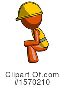 Orange Design Mascot Clipart #1570210 by Leo Blanchette