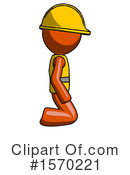 Orange Design Mascot Clipart #1570221 by Leo Blanchette
