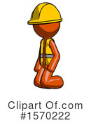 Orange Design Mascot Clipart #1570222 by Leo Blanchette