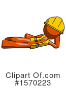 Orange Design Mascot Clipart #1570223 by Leo Blanchette