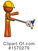 Orange Design Mascot Clipart #1570279 by Leo Blanchette