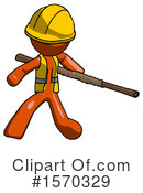 Orange Design Mascot Clipart #1570329 by Leo Blanchette