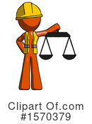 Orange Design Mascot Clipart #1570379 by Leo Blanchette