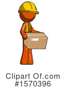 Orange Design Mascot Clipart #1570396 by Leo Blanchette