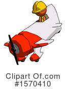 Orange Design Mascot Clipart #1570410 by Leo Blanchette