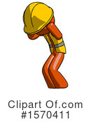 Orange Design Mascot Clipart #1570411 by Leo Blanchette