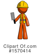 Orange Design Mascot Clipart #1570414 by Leo Blanchette
